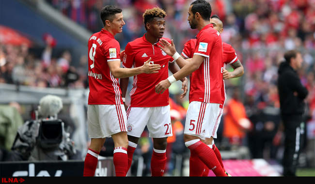 پیروزی پر گل بایرن مقابل هانوفر 