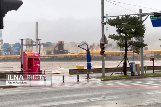 طوفان هینامنور در کره جنوبی 