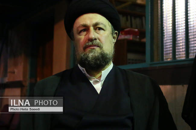 مراسم بزرگداشت والده همسر حجت‌الاسلام سید حسن خمینی در حسینیه جماران
