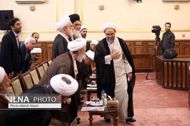 مراسم تودیع و معارفه رئیس مرکز امور شوراهای حل اختلاف کشور 