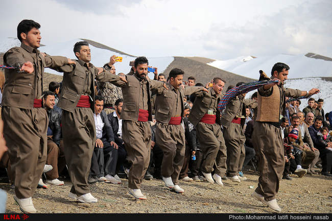 جشن نوروز در روستای تخته - سنندج