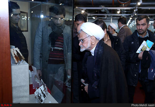مراسم افتتاحیه نمایشگاه اسناد شهید بهشتی