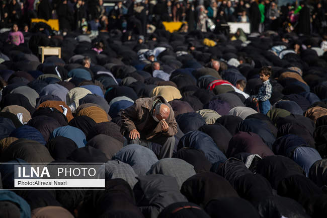 تشییع هشت لاله زهرایی در قزوین