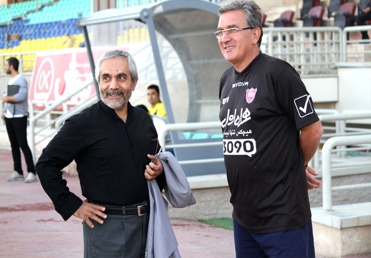 برخورد عجیب مدیرعامل پرسپولیس با خبرنگاران