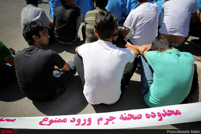 دستگیری سارقان حرفه ای، خرده فروشان و معتادان متجاهر