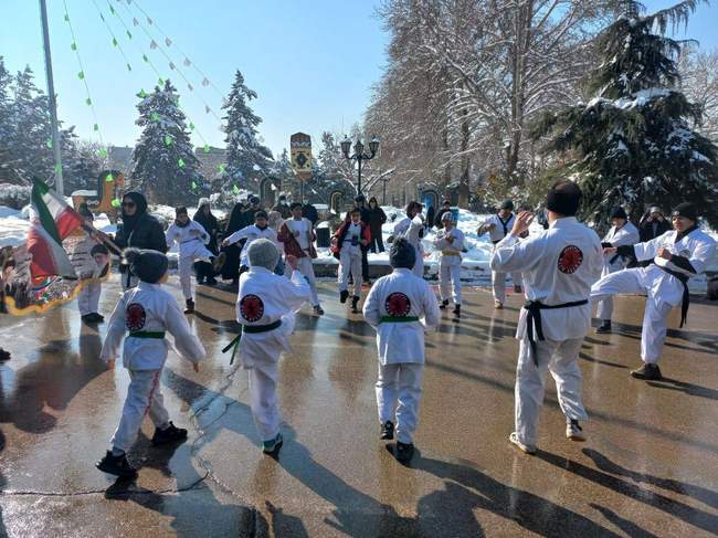 گزارش تصویری: حضور جامعه ورزش در راهپیمایی ۲۲ بهمن