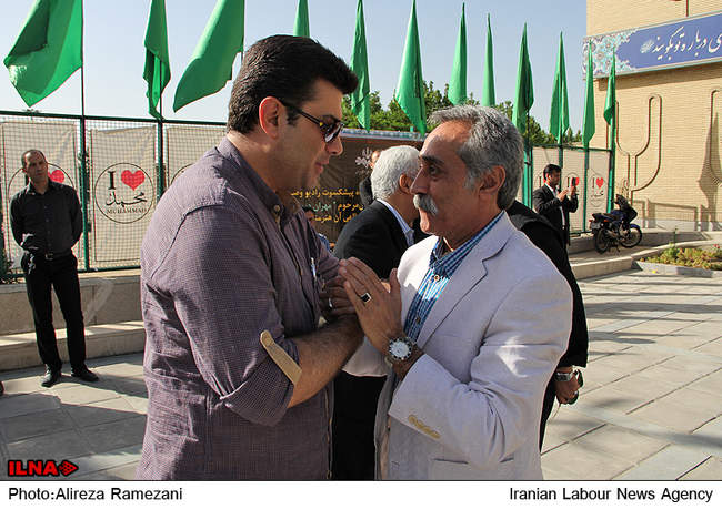 مراسم تشییع پیکر مهران دوستی