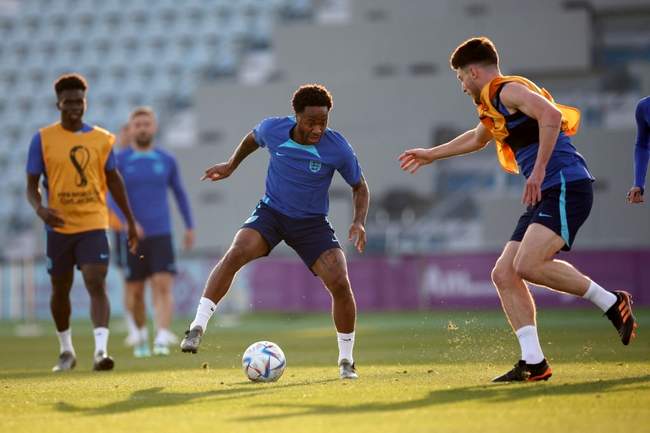 آخرین تمرین انگلیس پیش از جدال با سنگال (گزارش تصویری )