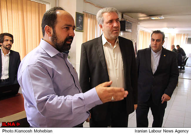 حضور مدیر عامل منطقه آزاد کیش در خبرگزاری ایلنا