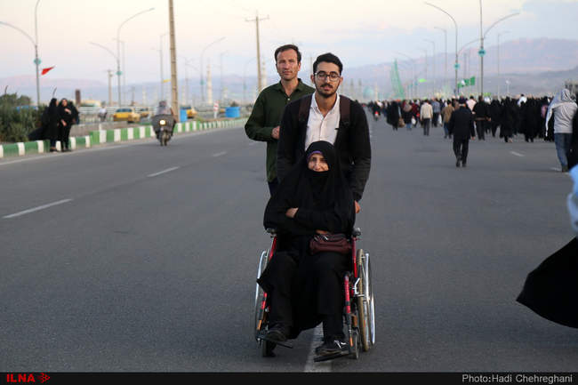 مراسم جشن نیمه شعبان در مسجد جمکران - قم