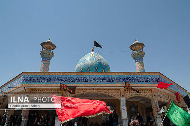 عاشورا در امامزادگان ابراهیم و اسماعیل (ع) کهریزک 