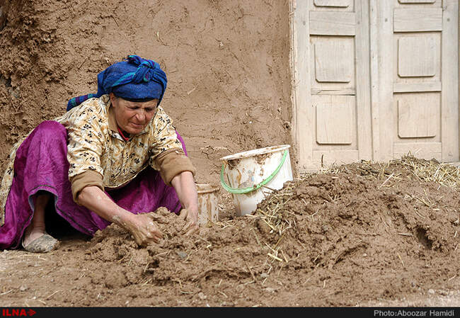 آیین خانه تکانی در روستای عمارلو رودبار گیلان