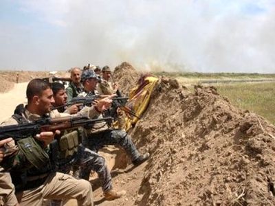۲ نیروی عراقی در درگیری با داعش کشته شدند