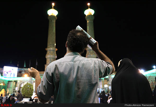 شب نوزدهم  ماه رمضان در آستان حرم حضرت عبدالعظیم حسنی علیه السّلام /6