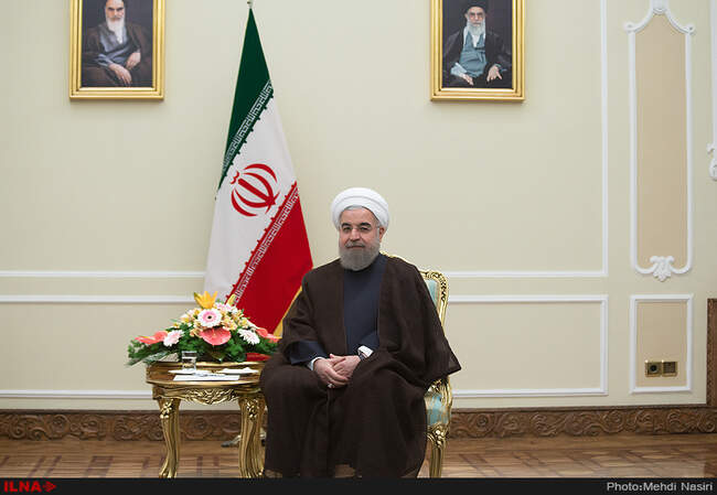 دیدار رییس سیاست خارجی اتحادیه اروپا با رییس جمهور