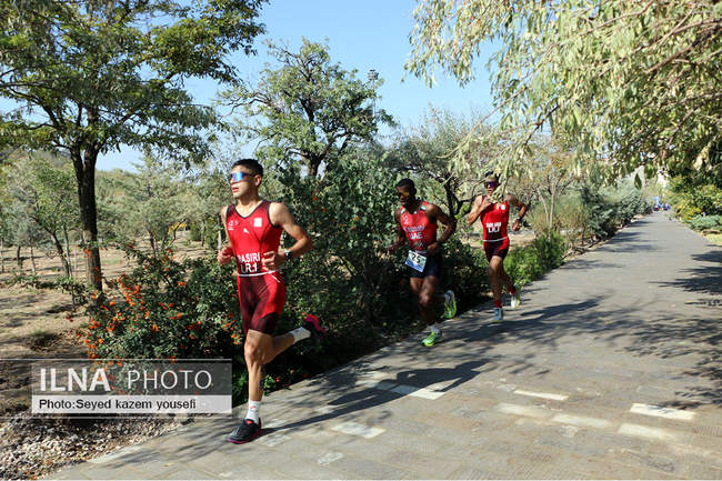 مسابقات دواتلون کاپ آسیایی در تبریز