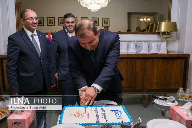 نشست خبری افتتاحیه پروازهای شرکت فلای وان آرمنیا  از ایروان به تهران 