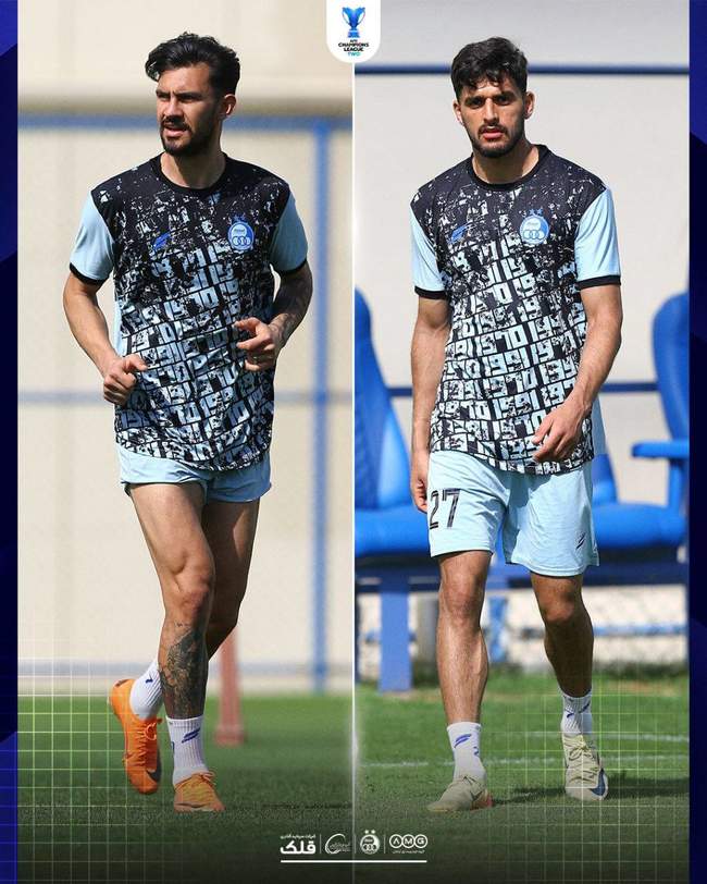 گزارش تصویری آخرین تمرین استقلال در دبی