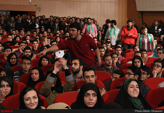  کرباسچی در دانشگاه امیرکبیر 