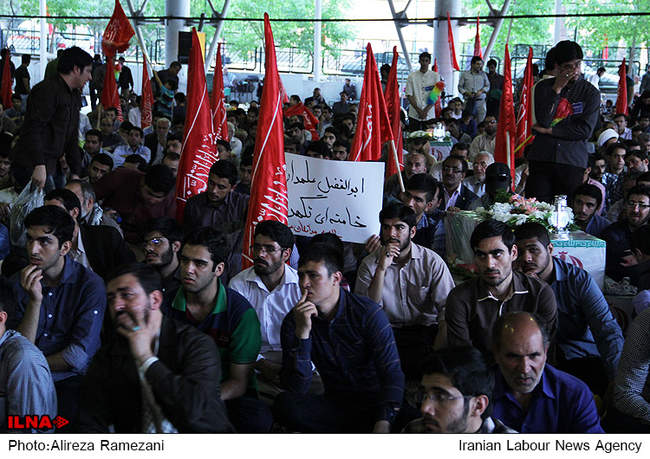 مراسم وداع با پیکرهای مطهر شهدای غواص