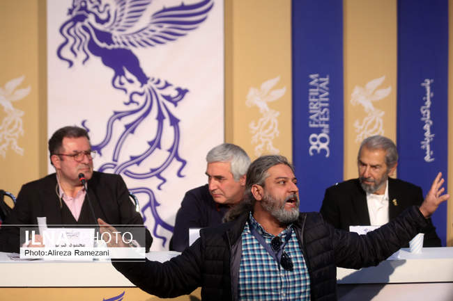 هفتمین روز جشنواره فیلم فجر با حضور عوامل فیلم (خروج)