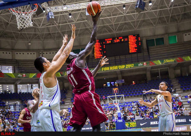 رقابتهای بسکتبال جام آسیا ۲۰۱۷/فیلیپین - قطر