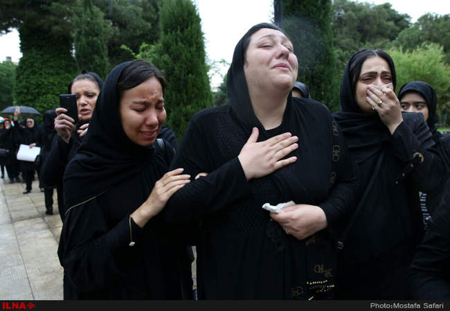 گزارش تصویری از مراسم تشییع پیکر نقی سیف‌جمالی 