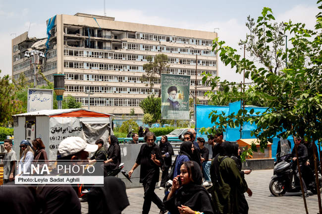 عزاداری تاسوعای حسینی در بازار تهران