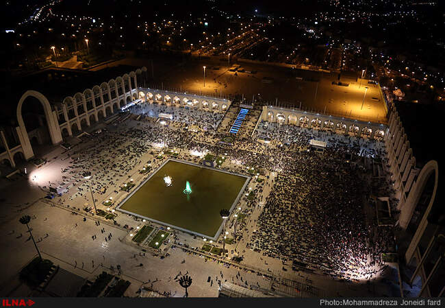  مراسم احیای شب بیست و یکم رمضان در مصلی امام خمینی (ره) تهران/1