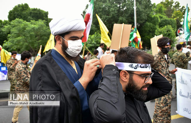 راه‍پمایی روز قدس 1401 در تهران/1