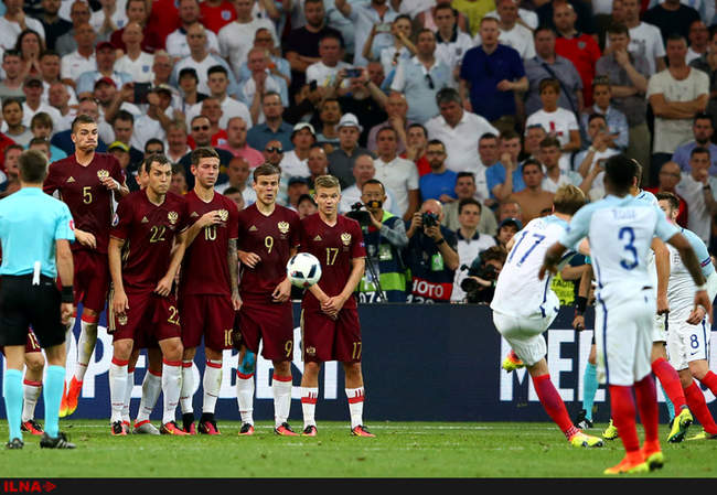 انگلیس 1-1 روسیه