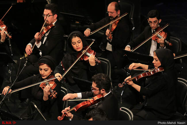 عکس‌های کنسرت ارکستر ملی ایران با اجرای سالار عقیلی