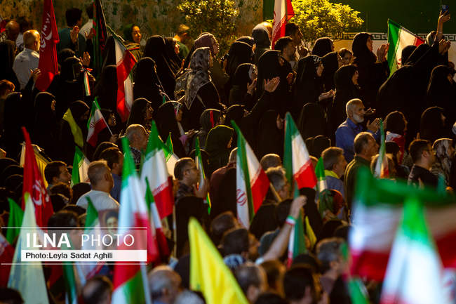 اجتماع مردمی جبهه مقاومت در تهران
