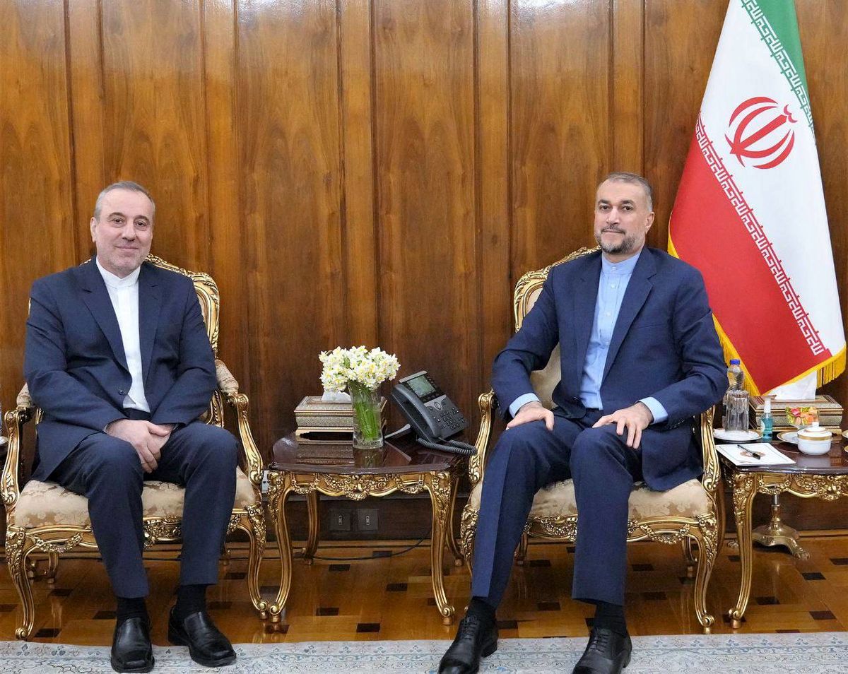 سرکنسول جدید ایران در نخجوان با امیرعبداللهیان دیدار کرد