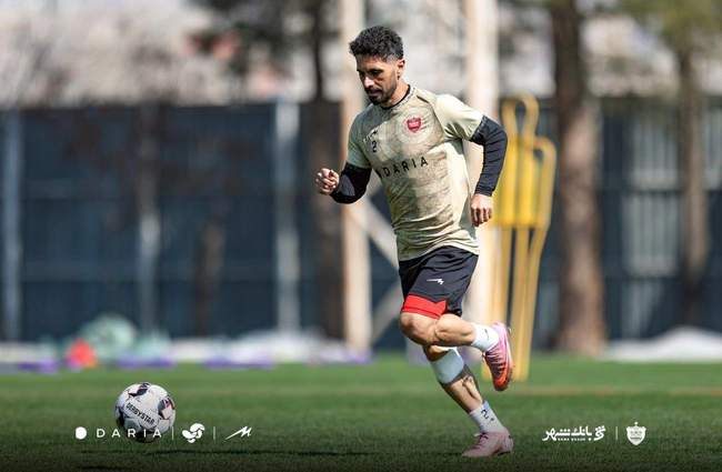 گزارش تصویری تمرین پرسپولیس/ دو ستاره جنجالی همچنان تحت تنبیه اوسمار