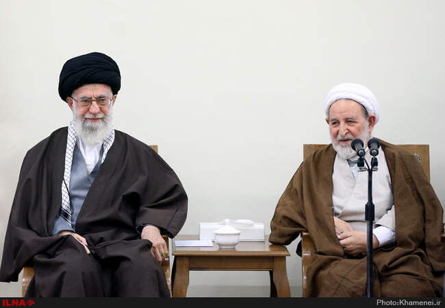 دیدار رئیس و اعضای مجلس خبرگان رهبری با رهبر معظم انقلاب
