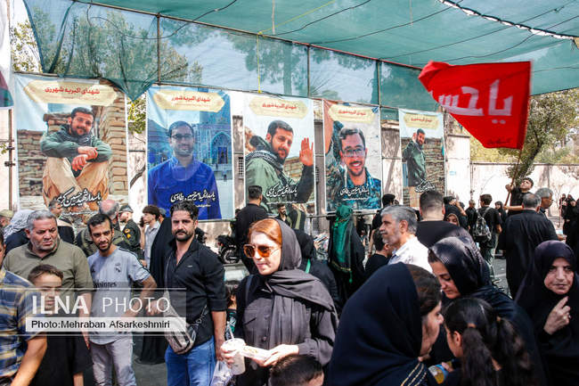 مراسم پیاده‌روی جاماندگان اربعین حسینی در تهران/ 2