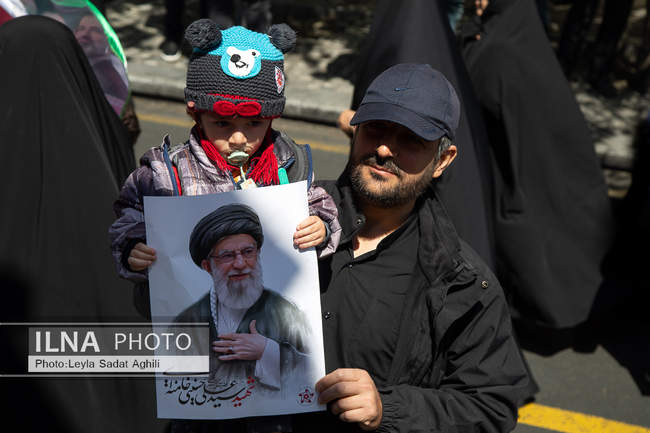 مراسم اربعین رهبر شهید انقلاب در تهران / 2