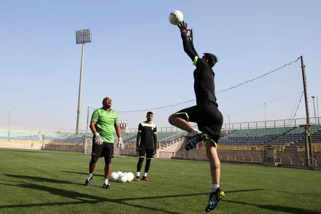 گزارش تصویری تمرین پرسپولیس پیش از سفر به انزلی