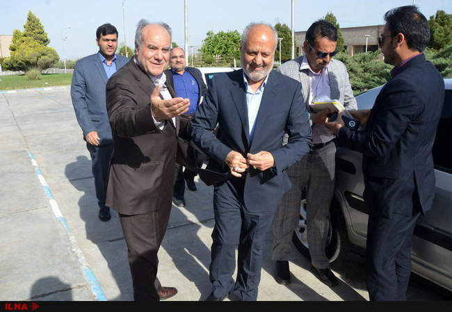 بازدید استاندار خراسان جنوبی از کارخانه کویر تایر و برگزاری نخستین ن