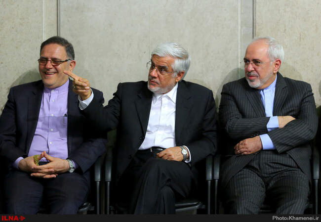 دیدار مسئولان نظام و سفرای کشورهای اسلامی با رهبر انقلاب