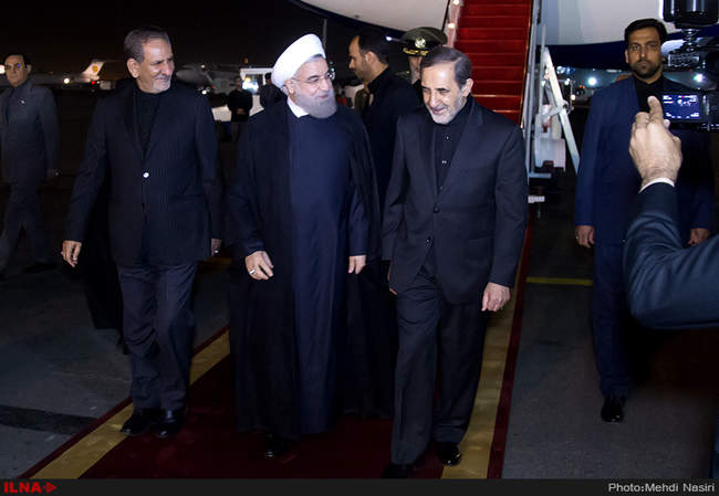 بازگشت ‏رییس جمهوری به تهران