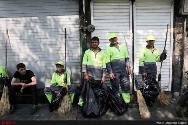 راهپیمایی نمازگزاران تهرانی در اعتراض به سخنان رئیس جمهور آمریکا