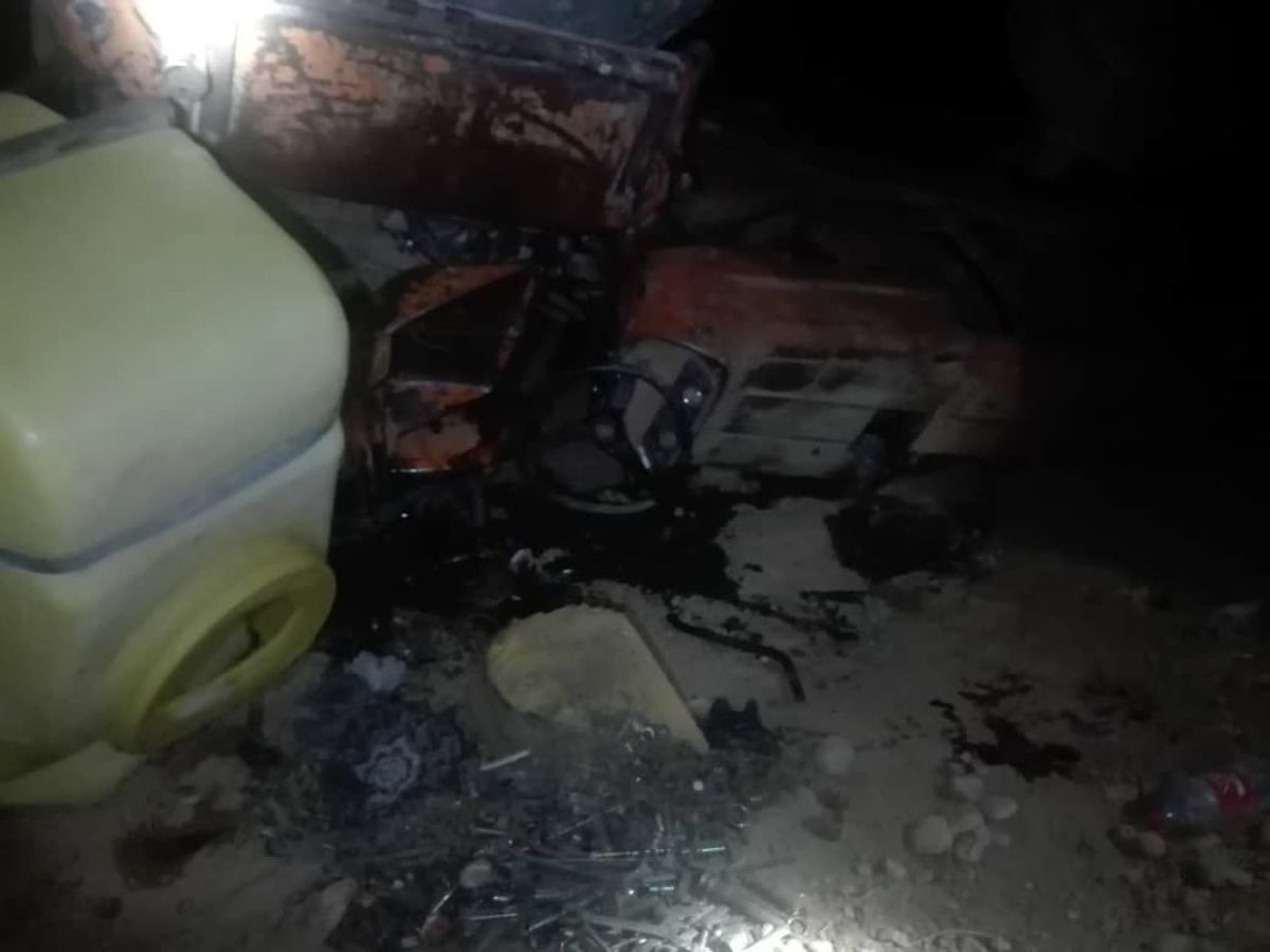 واژگونی تراکتور در ابتدای جاده قلات یک کشته برجای گذاشت