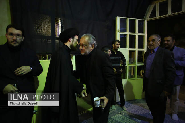 مراسم بزرگداشت والده همسر حجت‌الاسلام سید حسن خمینی در حسینیه جماران