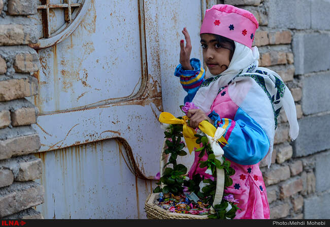 نوروز خوانی در روستاهای مازندران و ساری