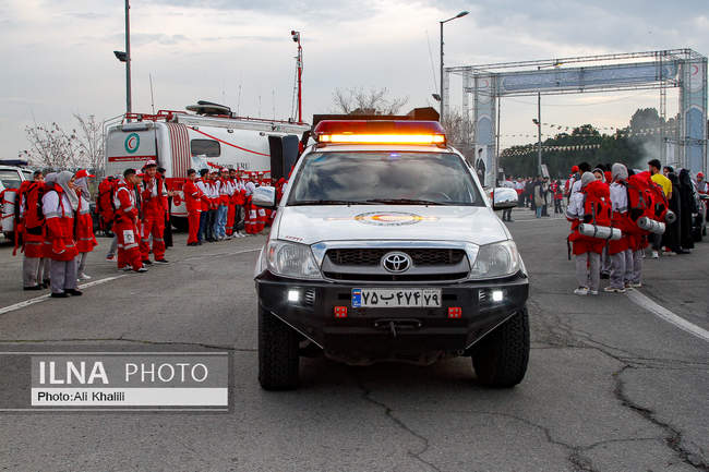 رزمایش نوروزی جمعیت هلال احمر