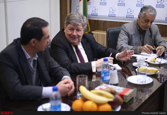 دیدار علیرضا محجوب دبیر کل خانه کارگر با تاپیولا مشاور عالی مدیر کل سازمان بین المللی کار