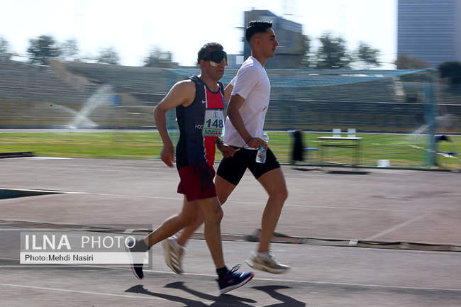 بیت و سومین دوره مسابقات دو و میدانی نابینایان و کم بینایان