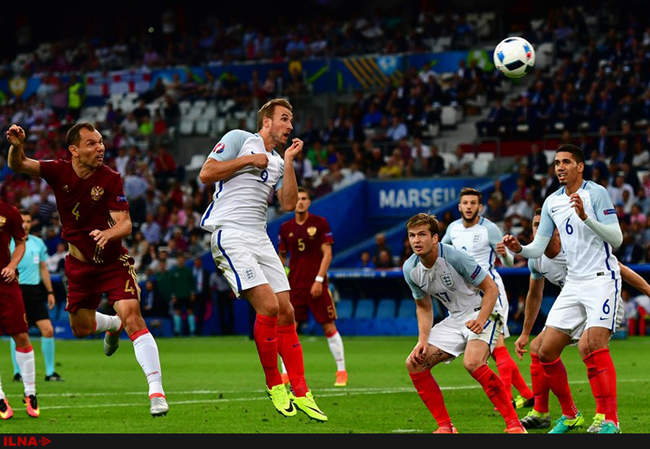 انگلیس 1-1 روسیه